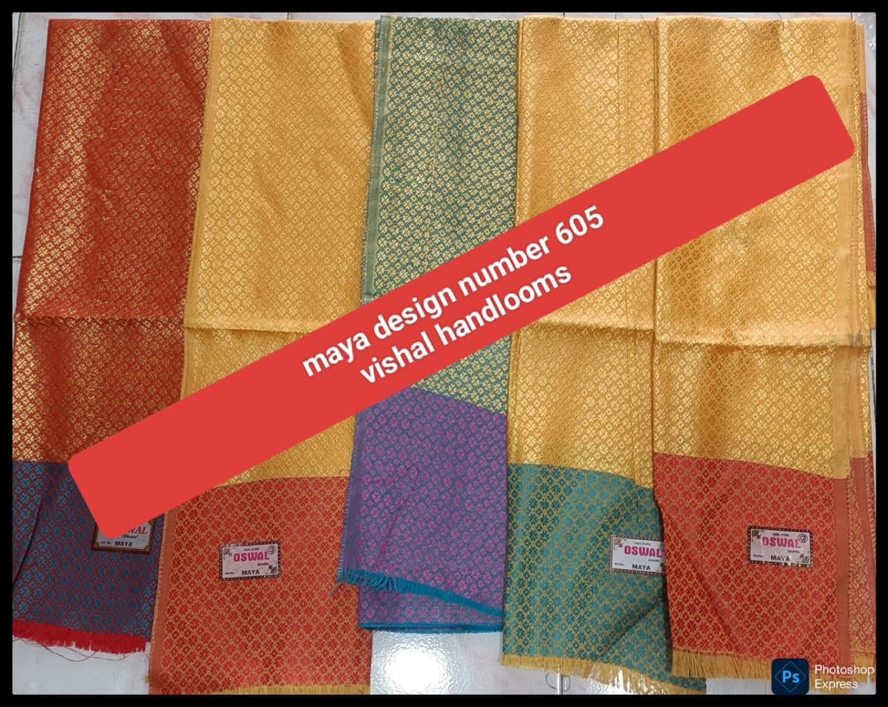 Vishal Handlooms - Maya Exclusive Designer Shawls